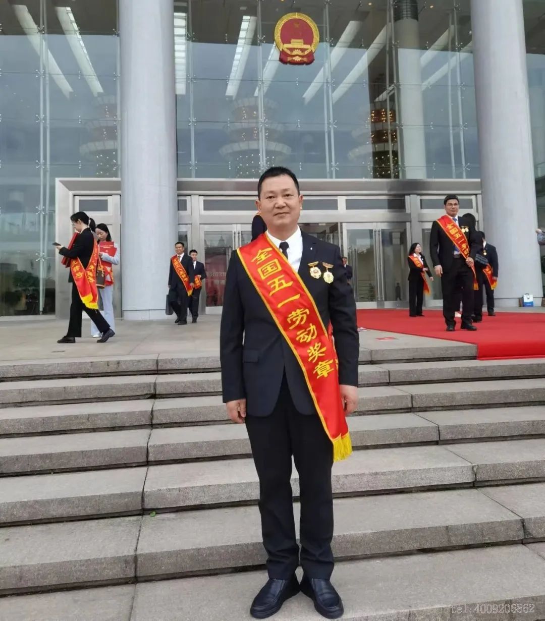 【五月禮贊】公司1名員工榮獲全國五一勞動獎章！(圖5)